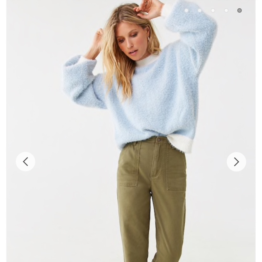 Fuzzy Ribbed Sweater - Picture 4 of 4